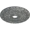 Ekena Millwork Spring Leaf Ceiling Medallion (Fits Canopies up to 5 5/8"), 19 7/8"OD x 3 5/8"ID x 1 1/4"P, Platinum CM19SPPLS - alternate 4